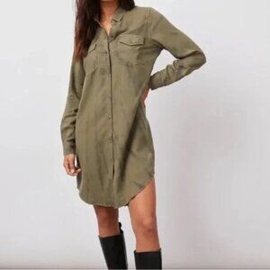 Rails Green Tie-die Dress Size M